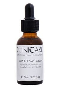 CLINICCARE AHA + EGF Skin Booster, Booster odmładzający i leczniczy, każda cera, 30 ml CLINICCARE AHA + EGF Skin Booster, Booster odmładzający i leczniczy, każda cera, 30 ml