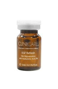 CLINICCARE EGF Refresh 2% HA, Ampułki odmładzajace z kwasem hialuronowym, cera dojrzała i sucha, 10x8 ml