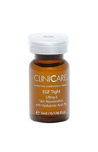 CLINICCARE EGF Tight 2% HA, Ampułki zagęszczające z kwasem hialuronowym, cera dojrzała, 10x8 ml