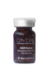 CLINICCARE Hair Energy, Ampułki przeciw wypadaniu włosów i pobudzające ich wzrost, 10x8 ml CLINICCARE Hair Energy, Ampułki przeciw wypadaniu włosów i pobudzające ich wzrost, 10x8 ml